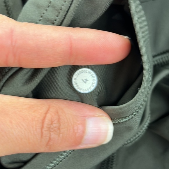 Lululemon Fast and Free Tight II 25" *Non-Reflective Nulux Dark Olive - Picture 8 of 8